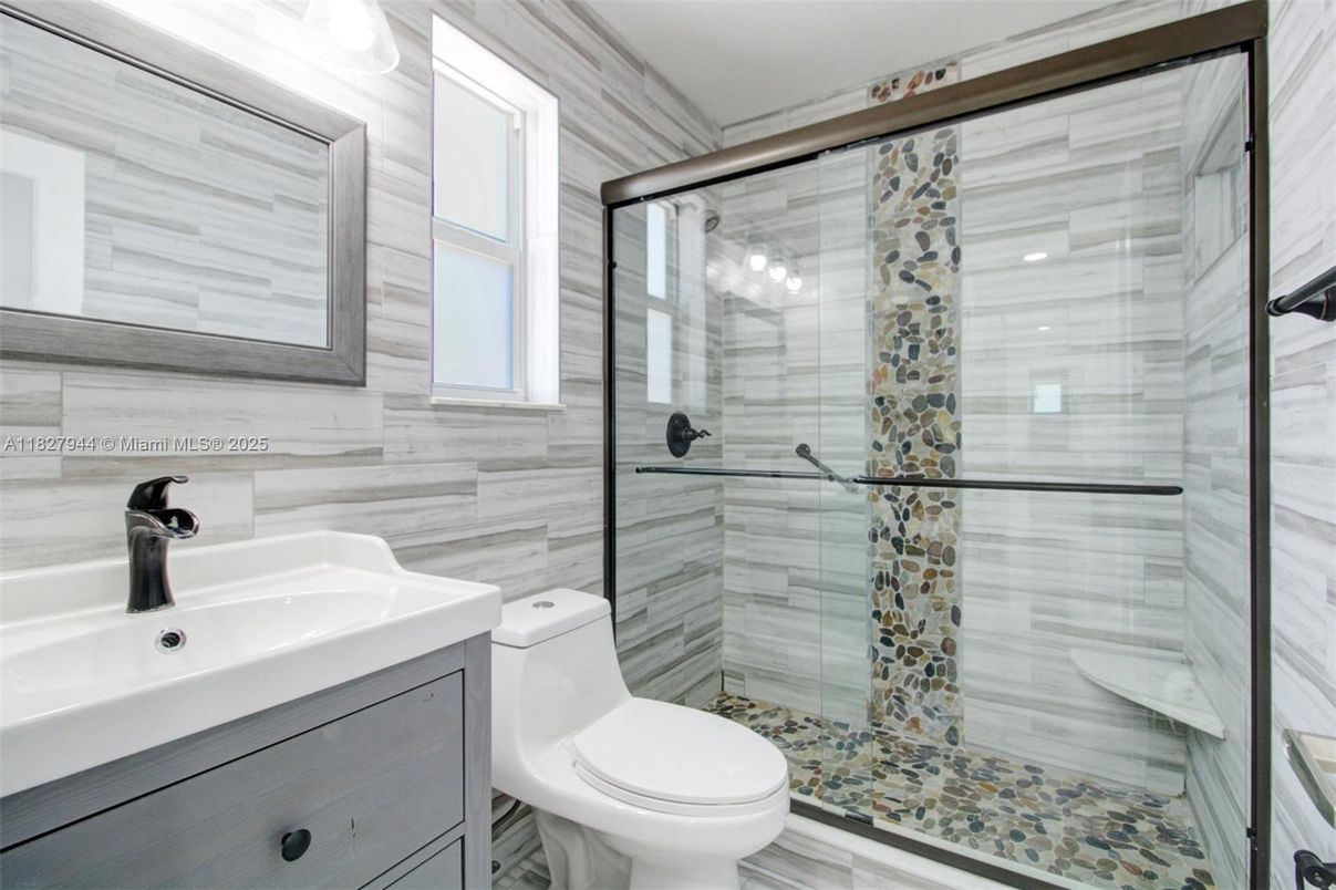 Bathroom, Glass Shower, Interior