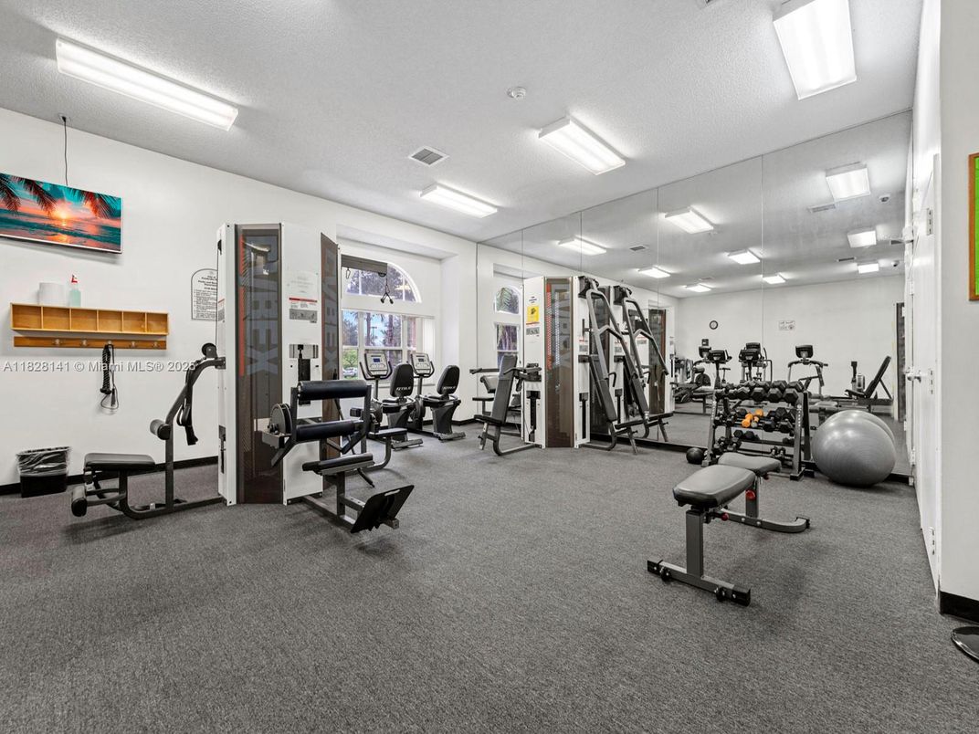 Fitness Equipment, Gym, Interior