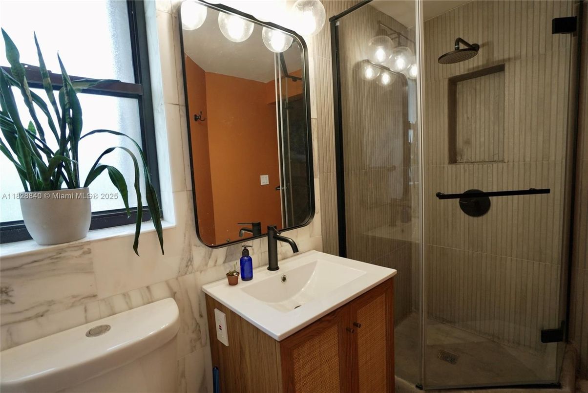 Bathroom, Glass Shower, Interior