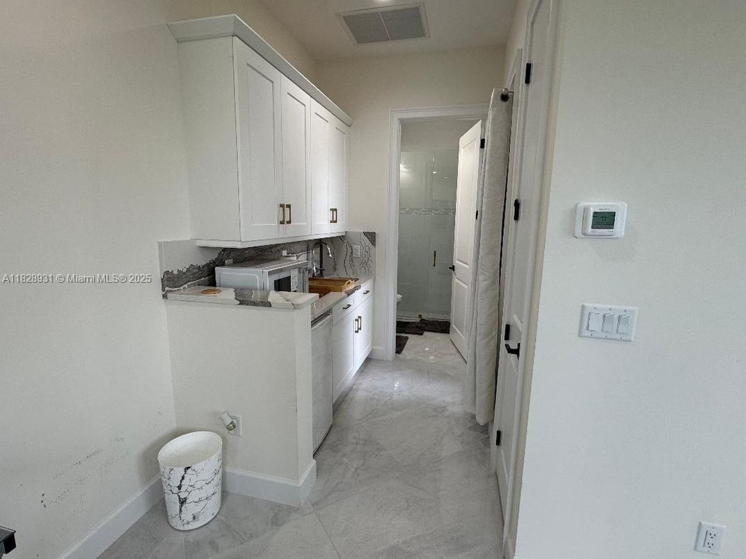 Bathroom, Glass Shower, Interior, Marble