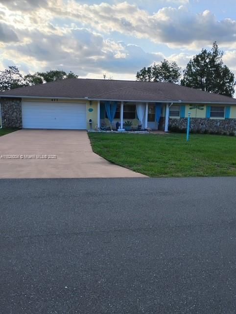 Attached, Backyard, Exterior, Facade, Ranch