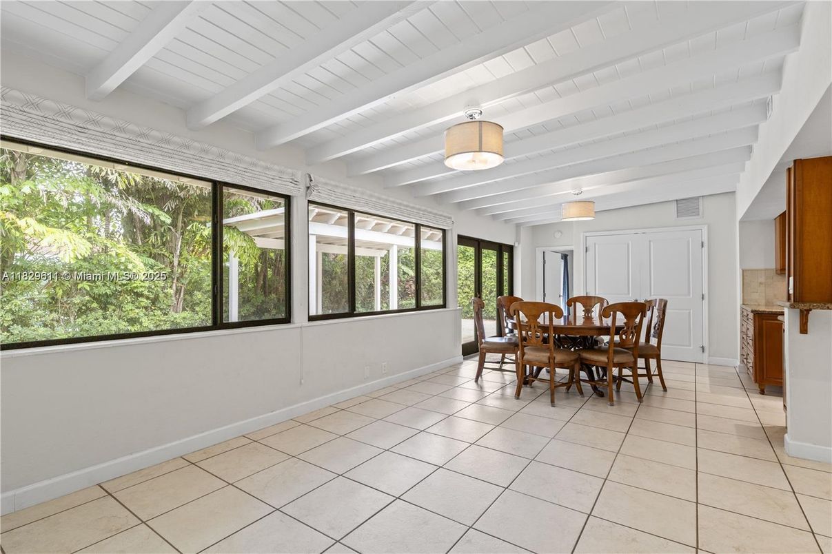 Dining room, Interior
