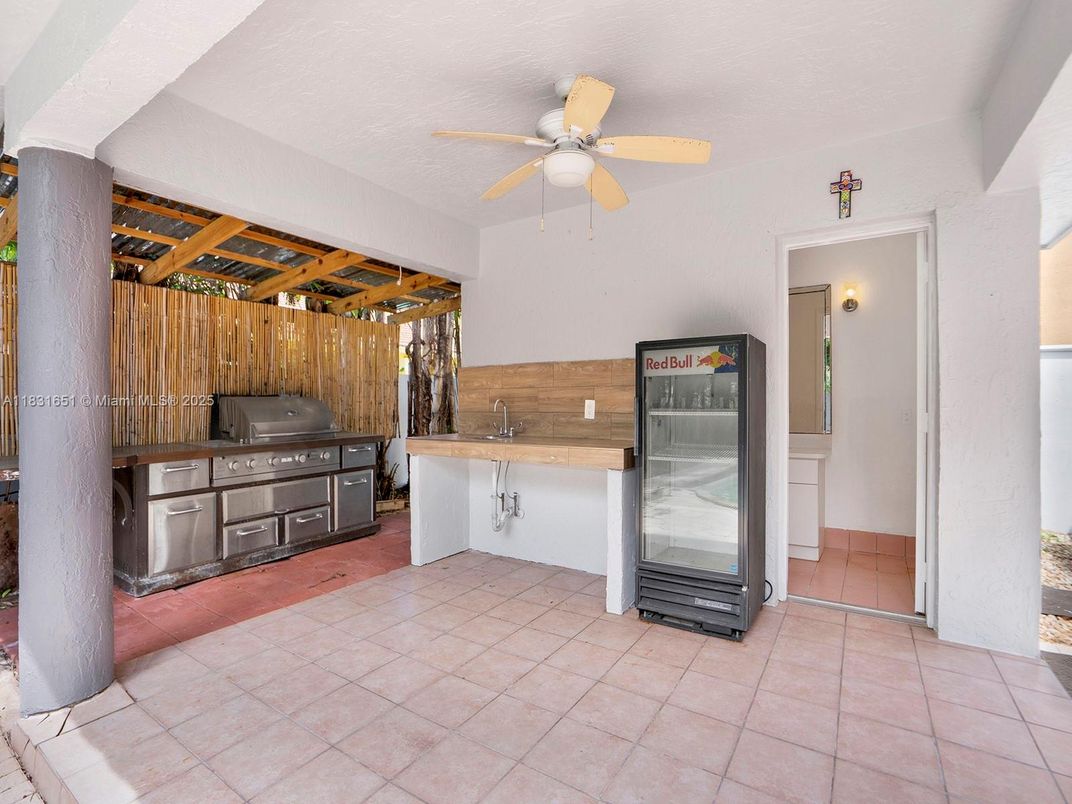 Interior, Kitchen, Wooden Walls