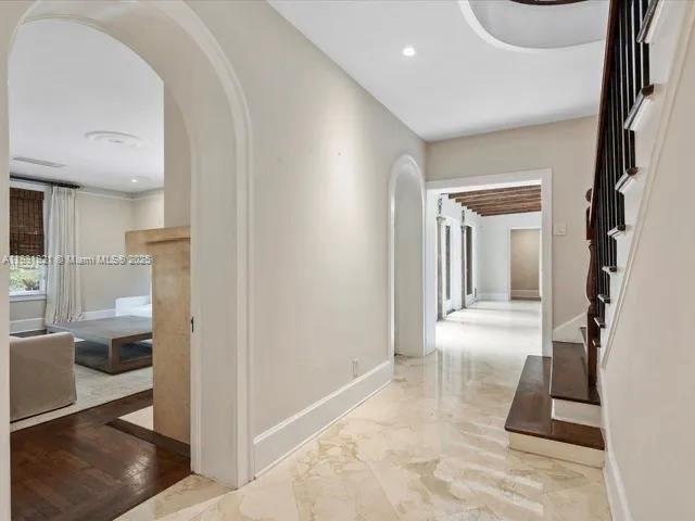 Interior, Marble, Recessed Lighting