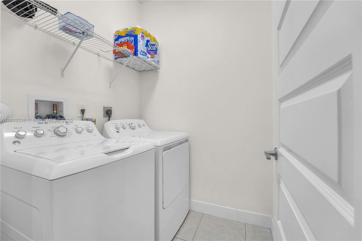 Interior, Washer