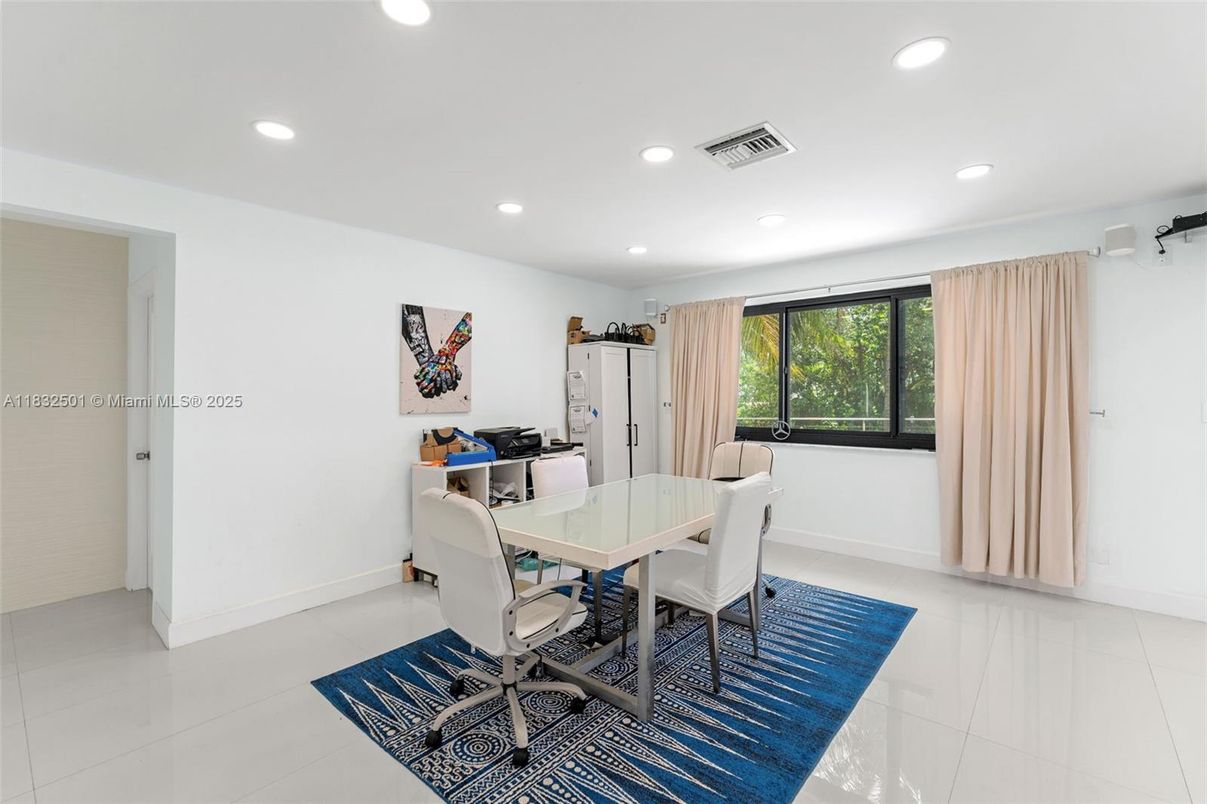 Home Office, Interior, Recessed Lighting