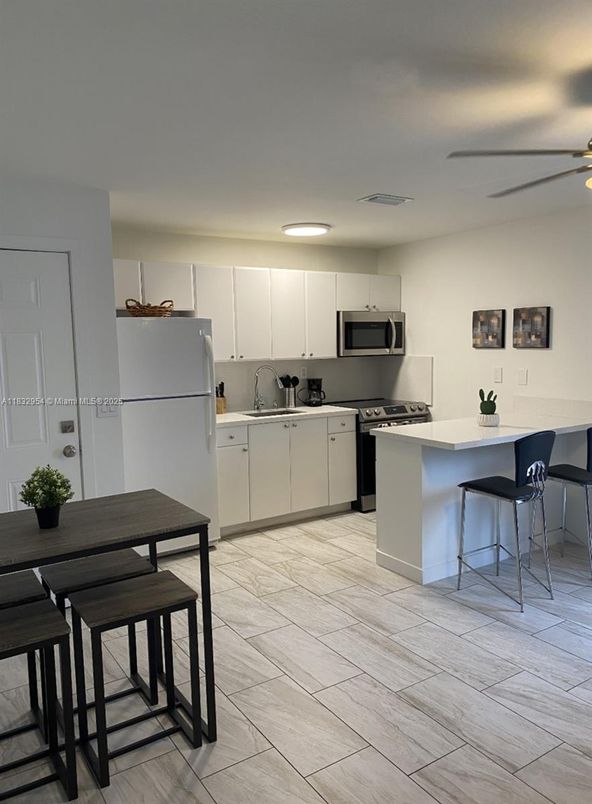 Interior, Kitchen, Stainless Steel Appliances