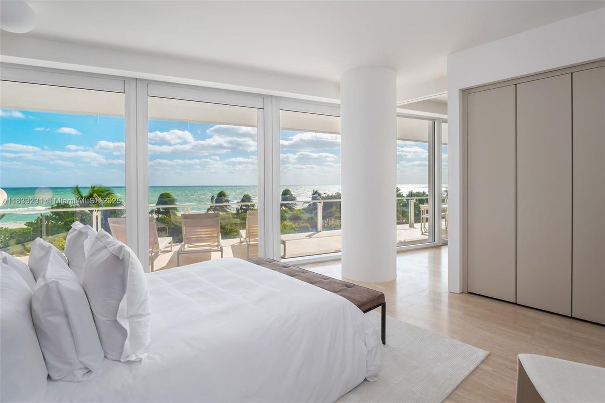Bedroom, Interior, Water, Wood Texture Flooring