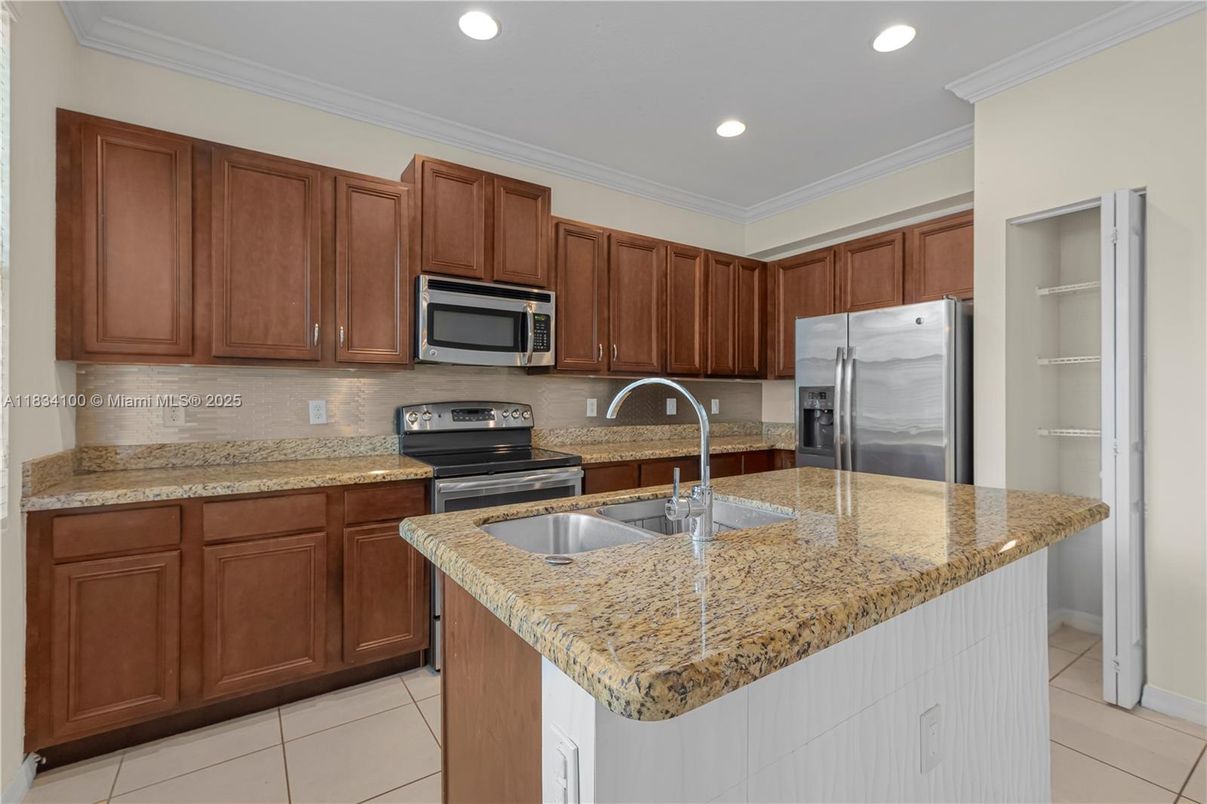 Interior, Kitchen, Recessed Lighting, Stainless Steel Appliances