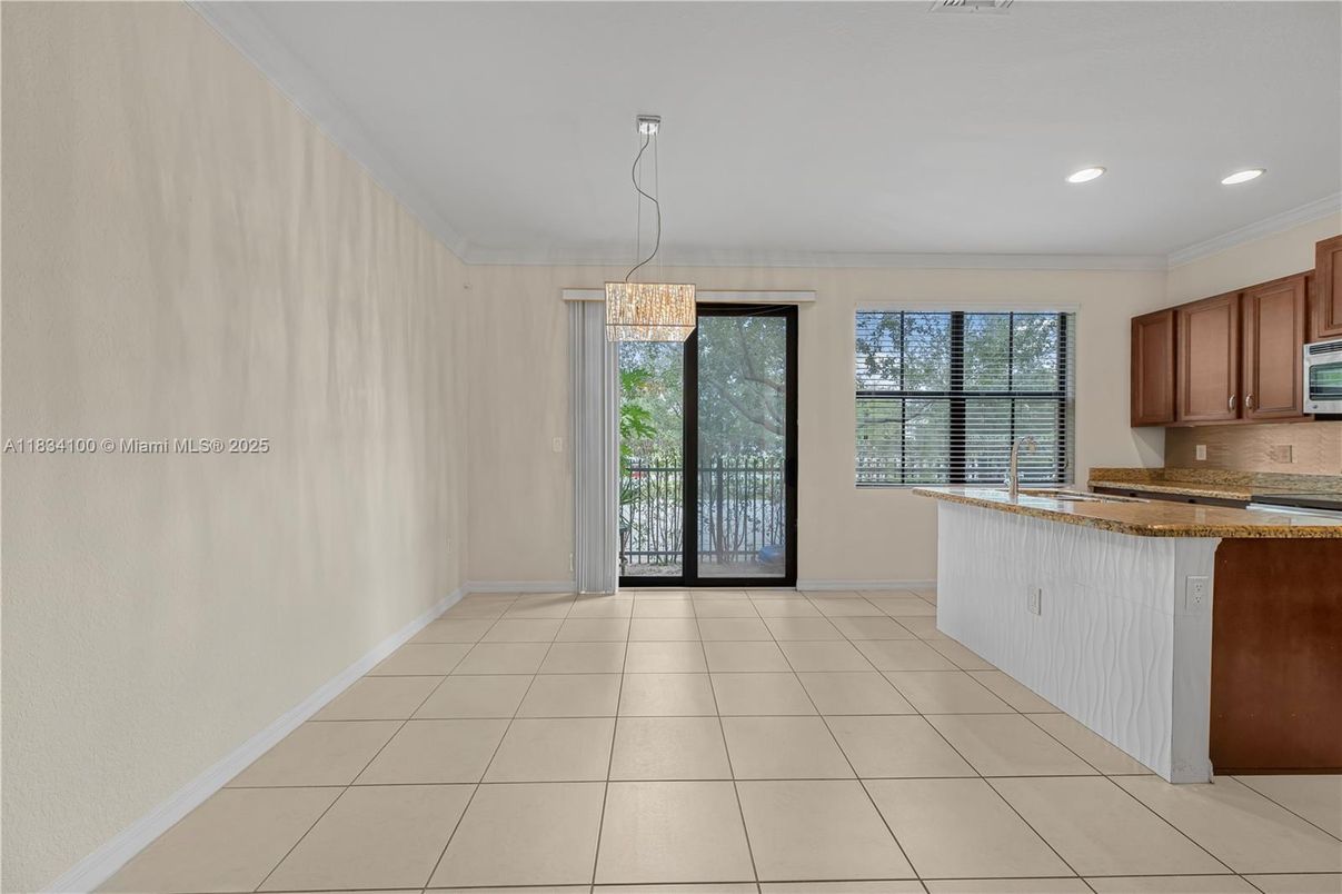 Chandelier, Interior, Kitchen, Recessed Lighting