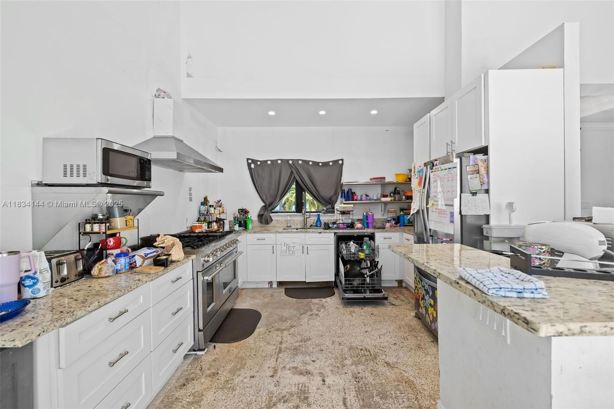 Interior, Kitchen, Recessed Lighting, Stainless Steel Appliances