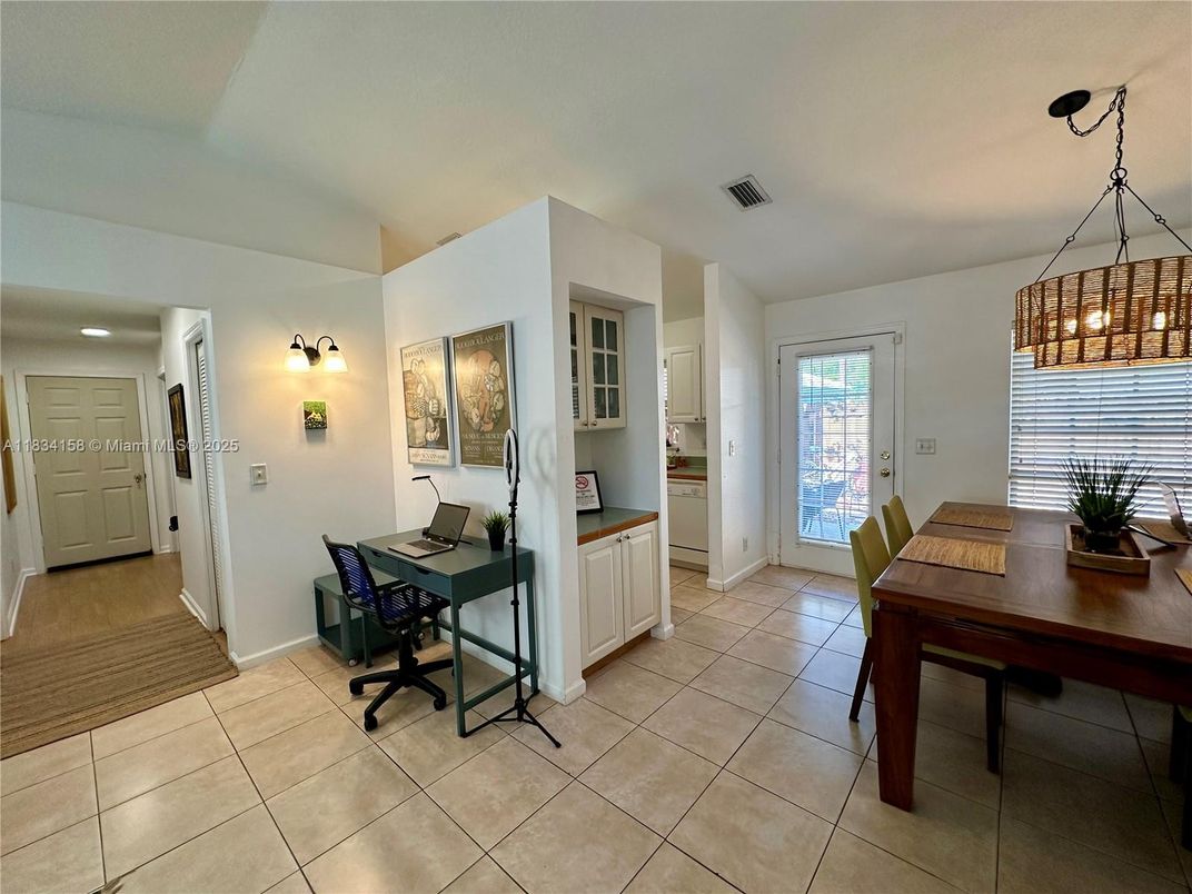 Home Office, Interior, Pendant Lights