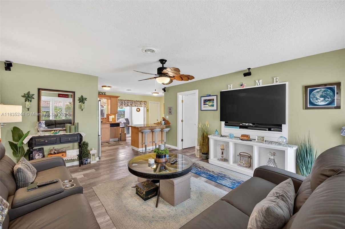 Interior, Kitchen, Living room, Wood Texture Flooring