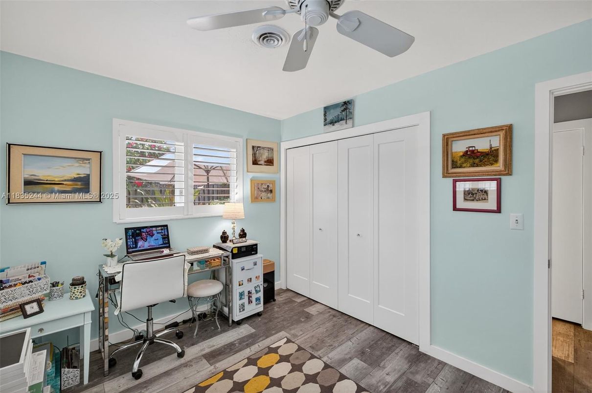 Home Office, Interior, Wood Texture Flooring