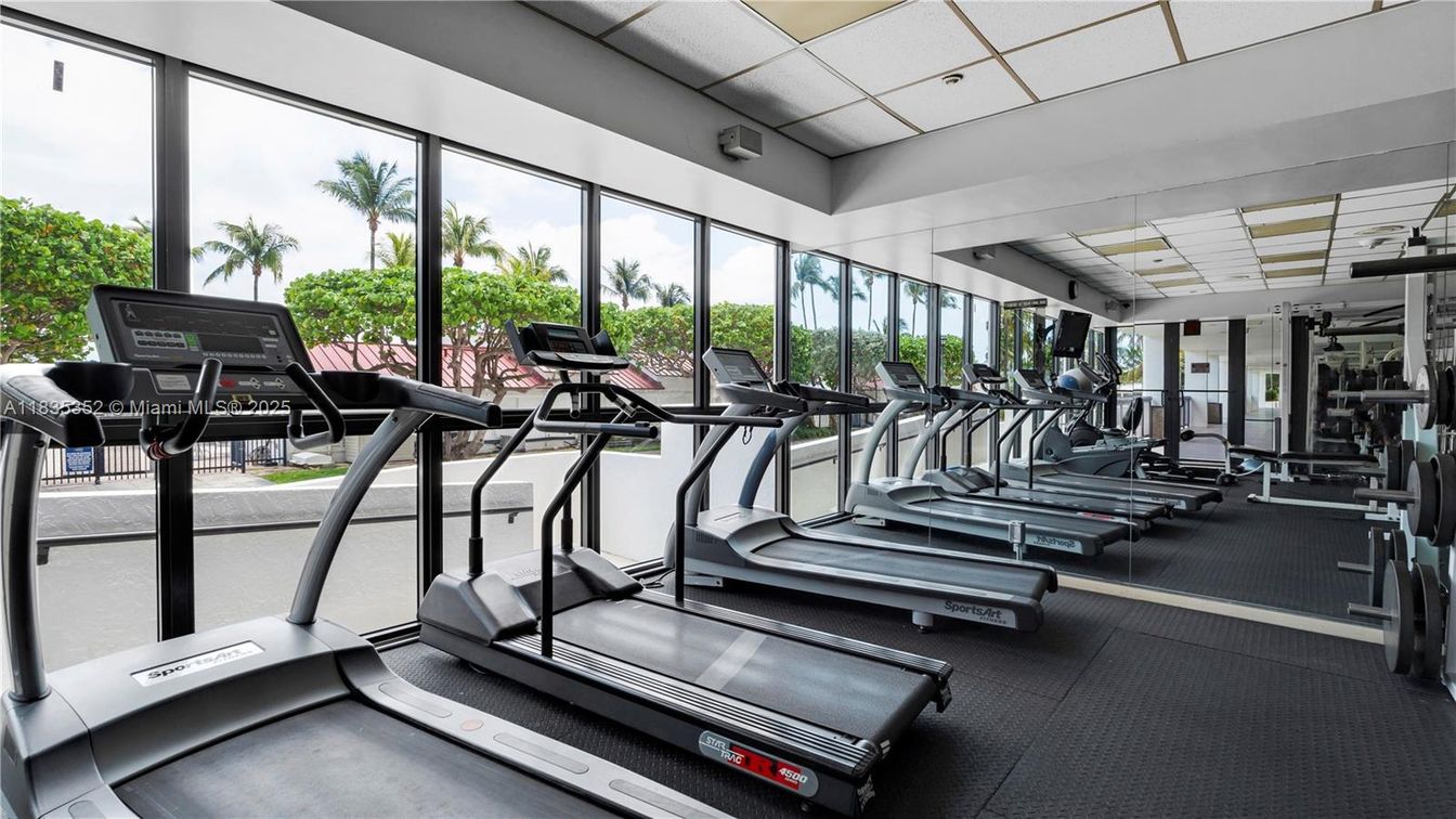 Fitness Equipment, Gym, Interior