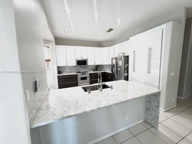 Interior, Kitchen, Recessed Lighting, Stainless Steel Appliances