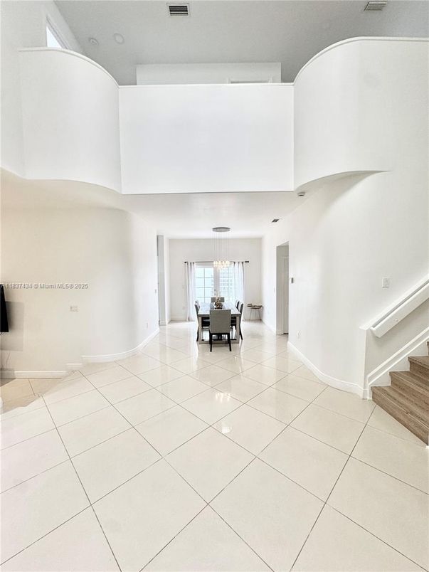 Dining room, Interior, Pendant Lights