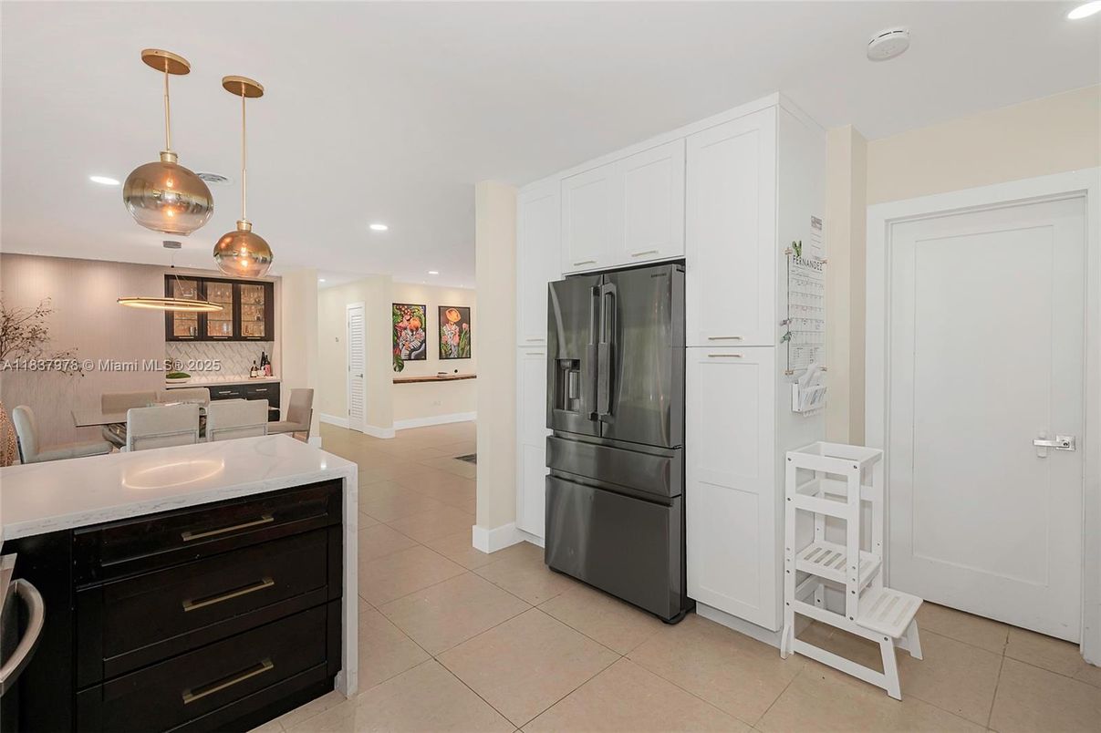 Interior, Kitchen, Pendant Lights, Recessed Lighting