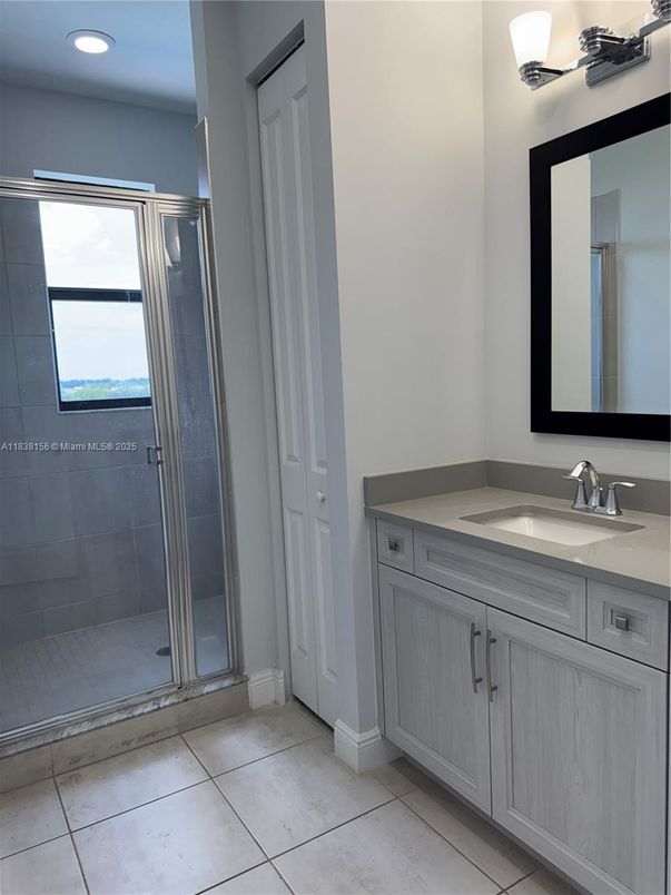 Bathroom, Glass Shower, Interior, Recessed Lighting, Water