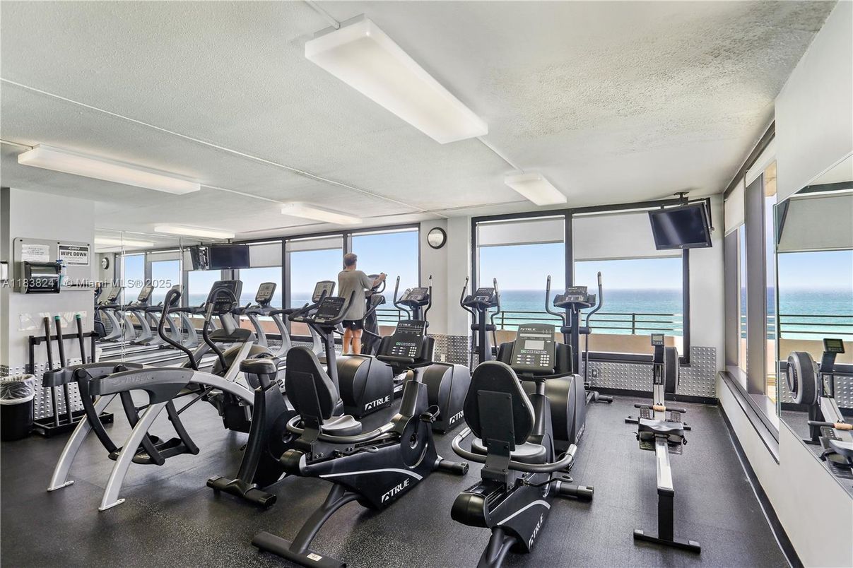 Fitness Equipment, Gym, Interior, Water