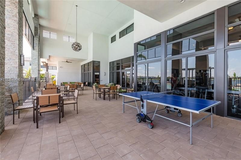 Exterior, Game Room, Pendant Lights