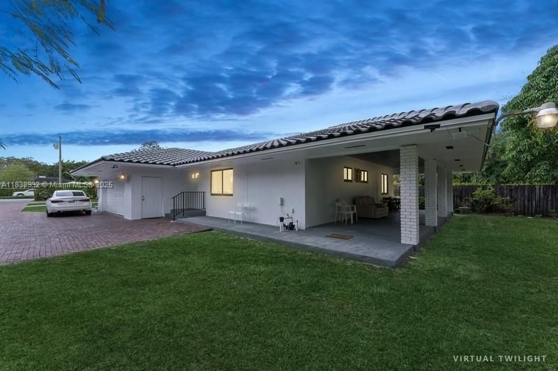 Backyard, Exterior, Solar Panels