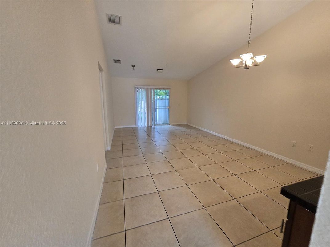 Chandelier, Empty room, Interior