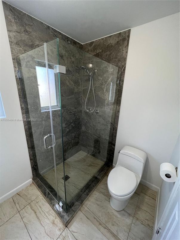 Bathroom, Glass Shower, Interior