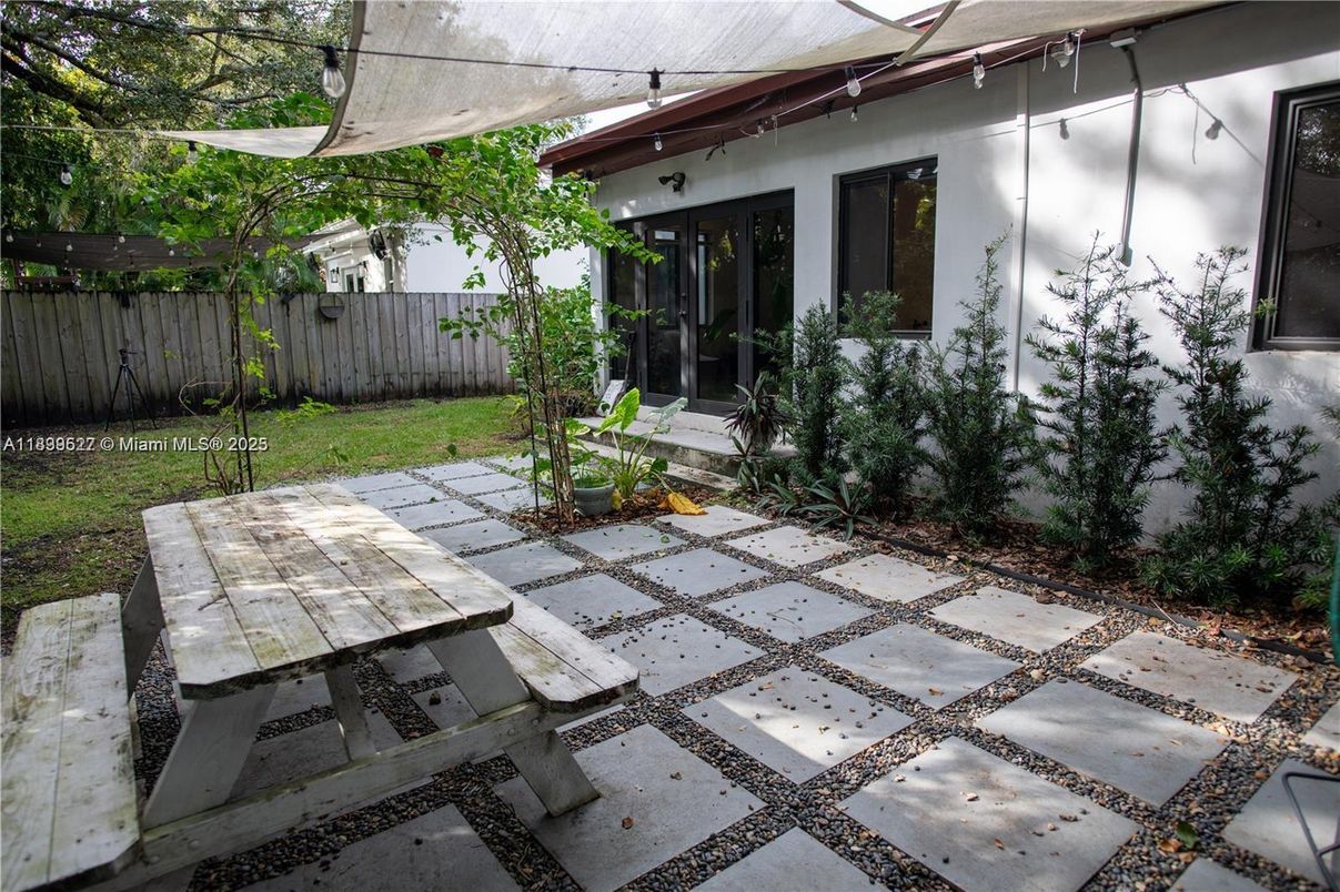 Backyard, Exterior
