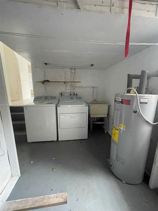Interior, Washer
