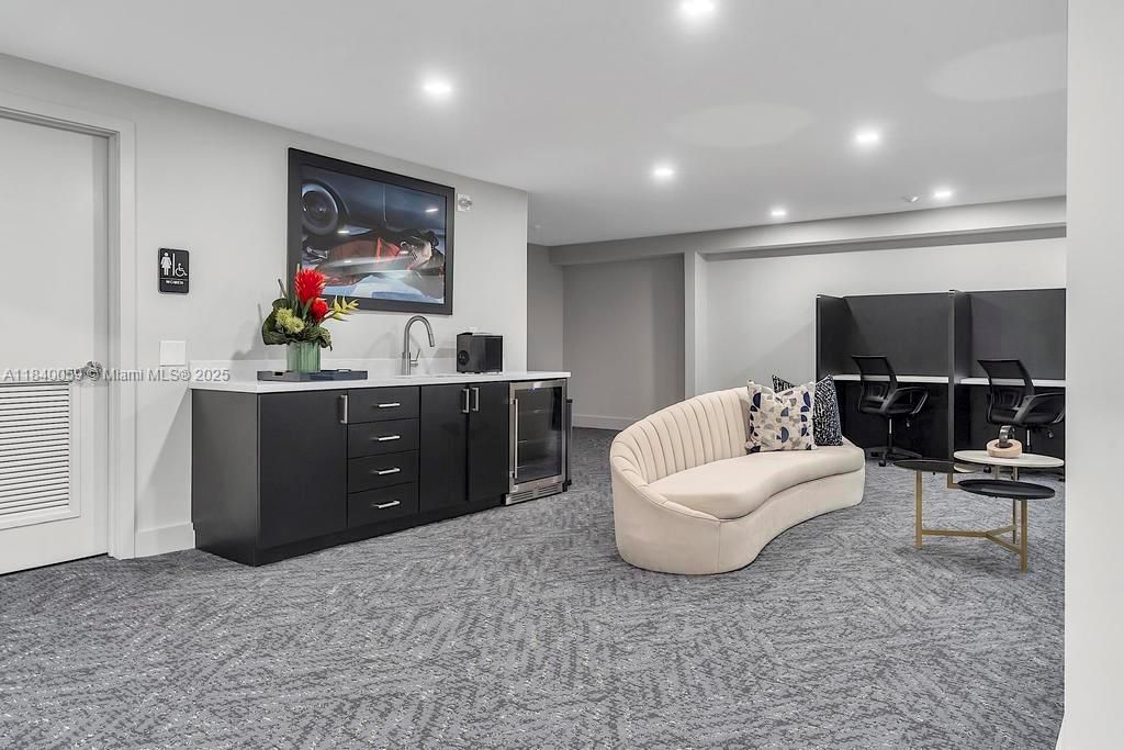 Home Office, Interior, Recessed Lighting