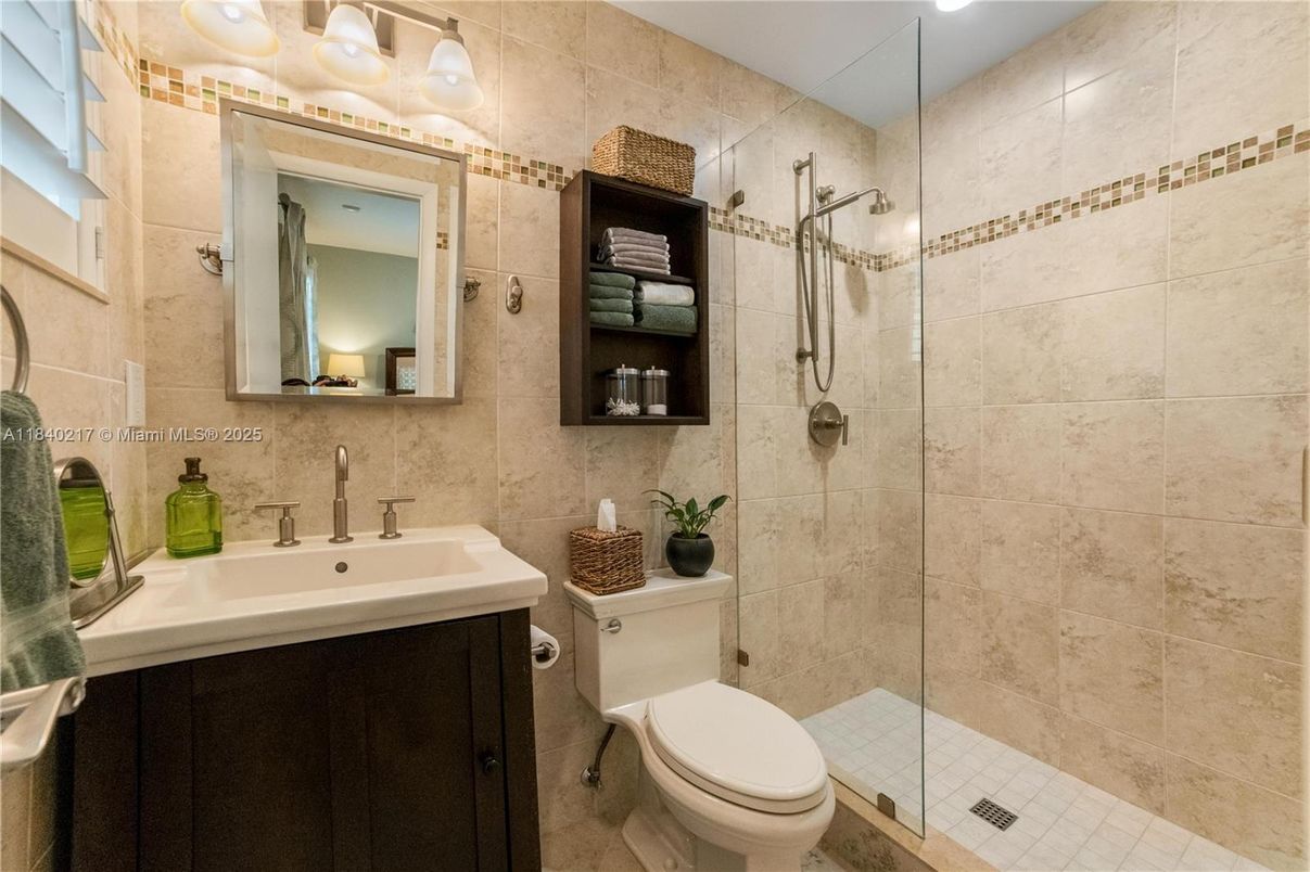 Bathroom, Glass Shower, Interior