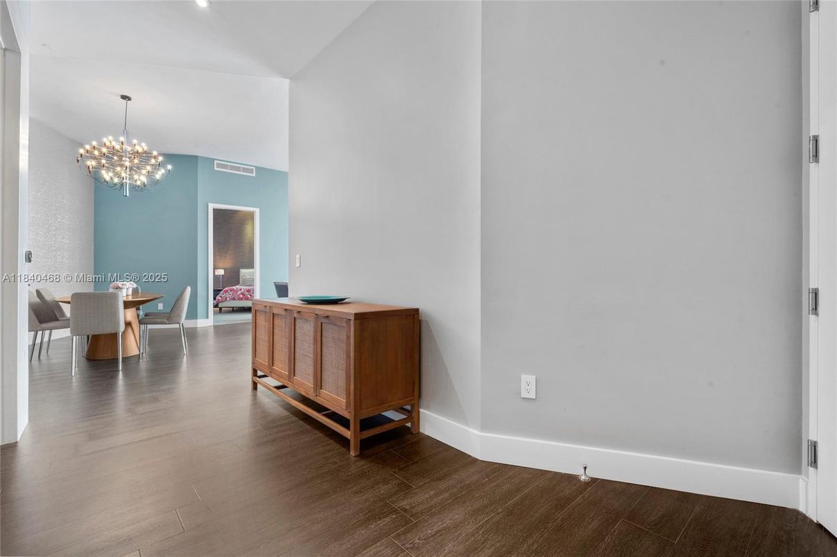 Chandelier, Dining room, Interior, Pendant Lights, Wood Texture Flooring