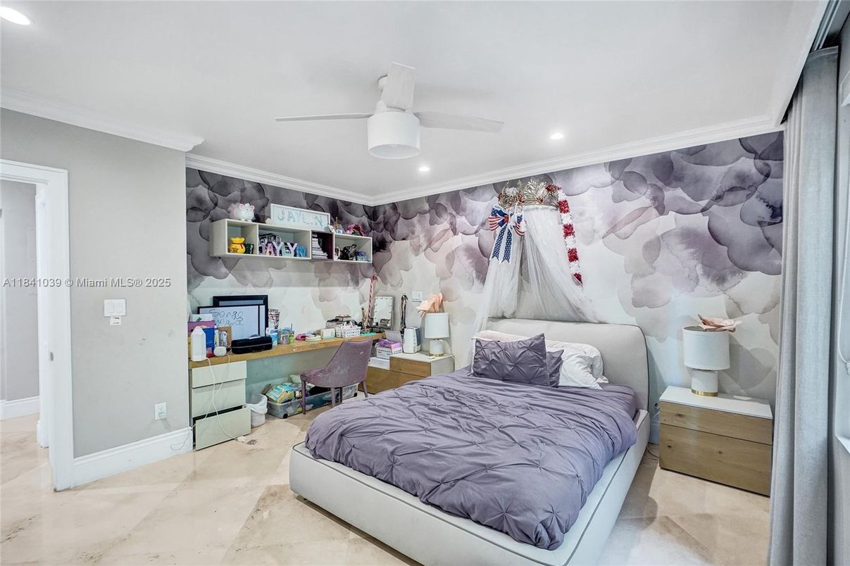 Bedroom, Home Office, Interior, Recessed Lighting