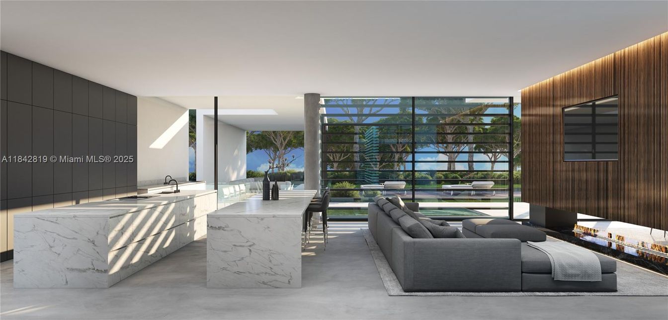 Interior, Living room, Water, Wooden Walls