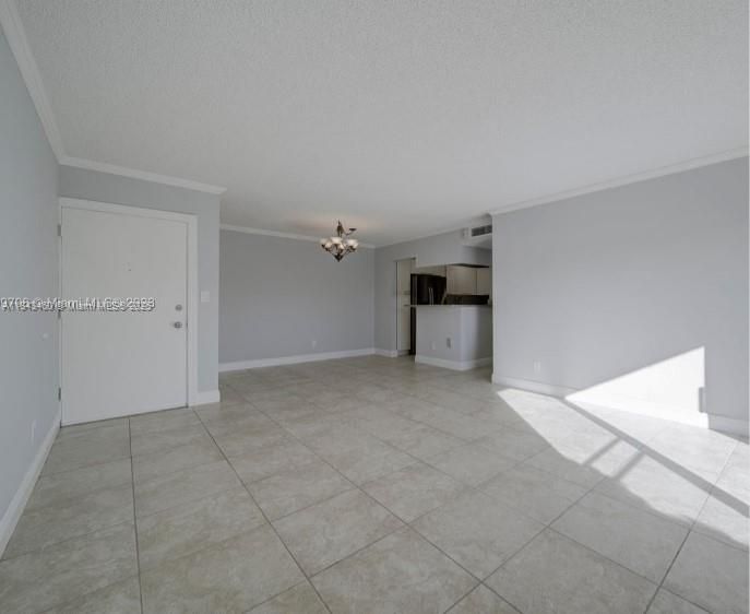 Chandelier, Empty room, Interior