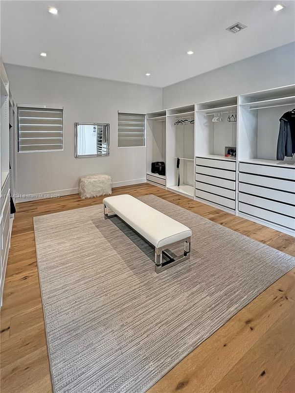 Interior, Recessed Lighting, Walk-in Closets, Wood Texture Flooring