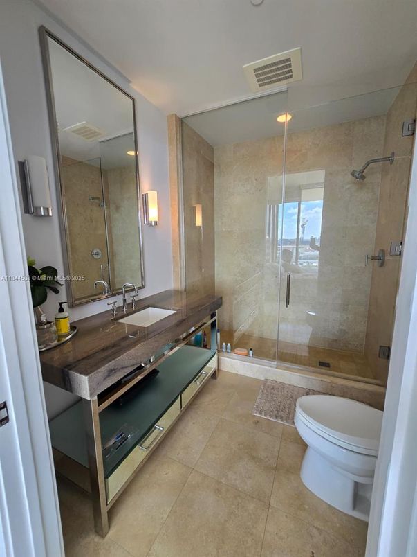 Bathroom, Glass Shower, Interior