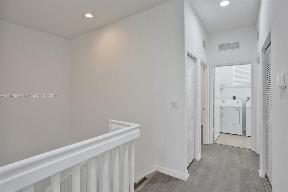 Interior, Recessed Lighting, Utility Closets, Washer