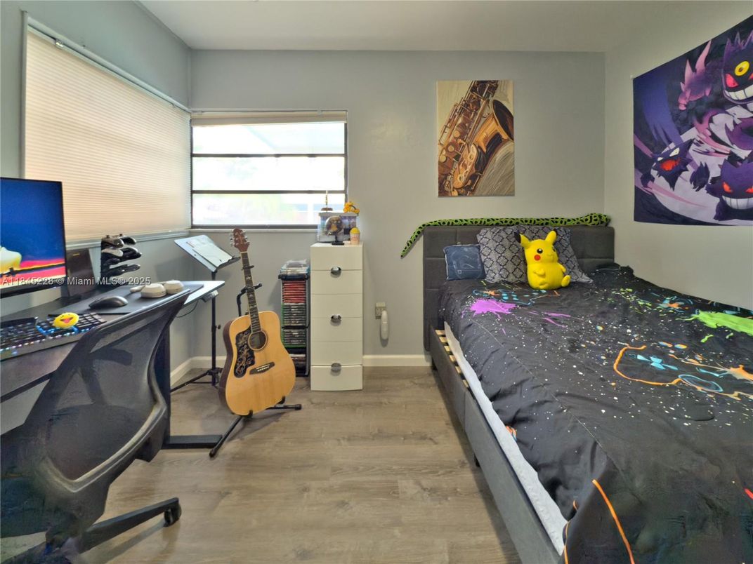 Bedroom, Home Office, Interior, Wood Texture Flooring