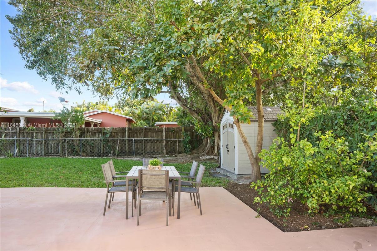 Backyard, Exterior