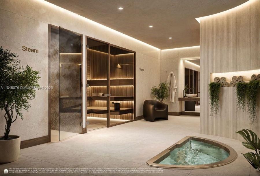 Interior, Pool, Recessed Lighting