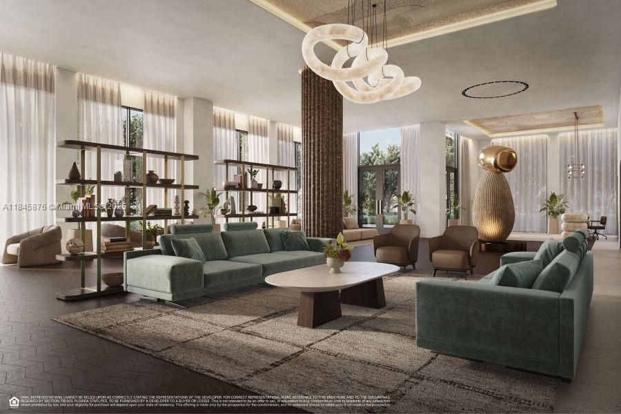 Interior, Living room, Pendant Lights
