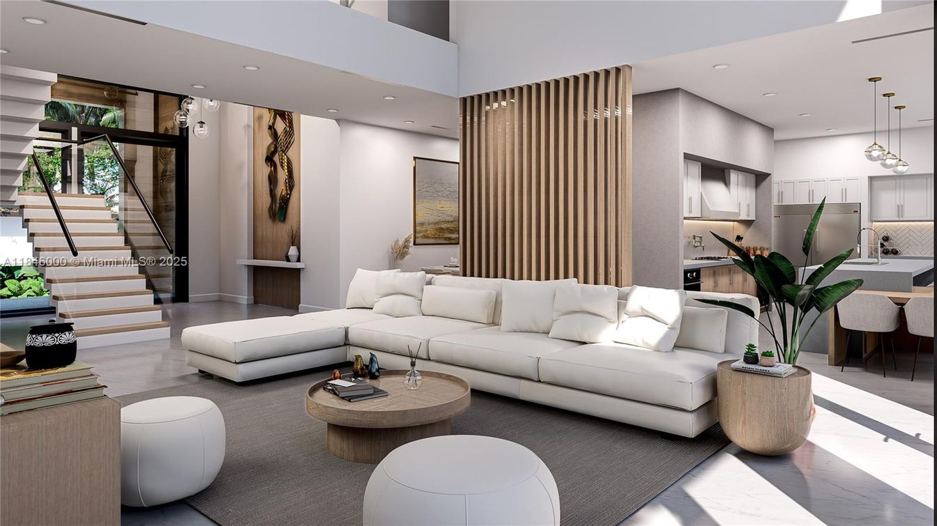 Dining room, Interior, Kitchen, Living room, Pendant Lights, Recessed Lighting