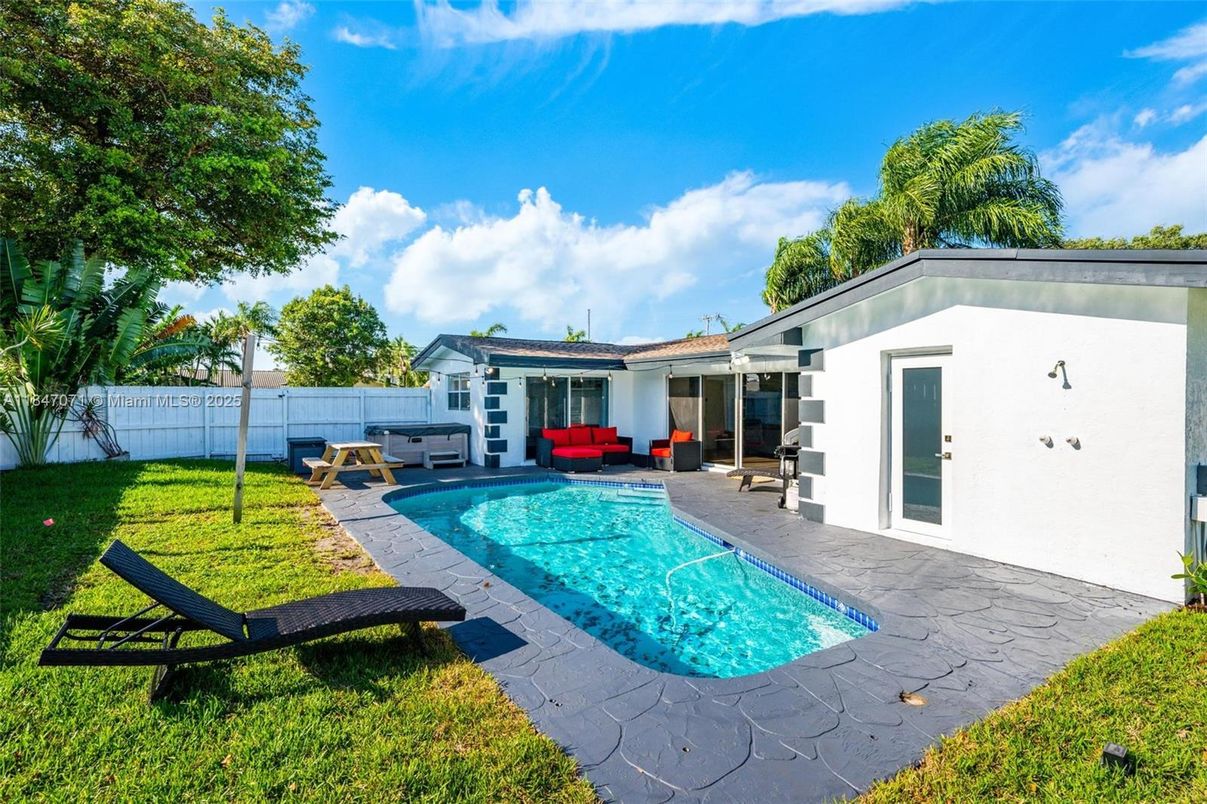 Backyard, Exterior, Pool