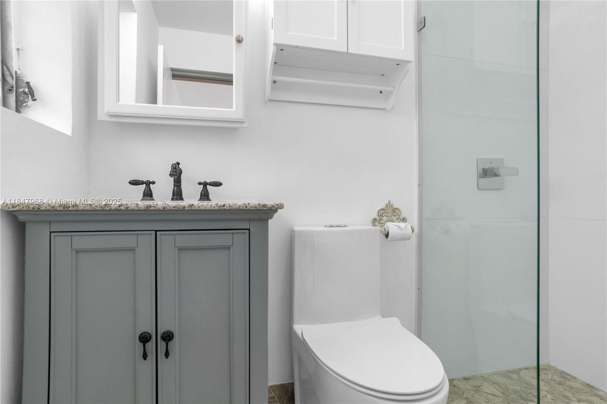 Bathroom, Glass Shower, Interior