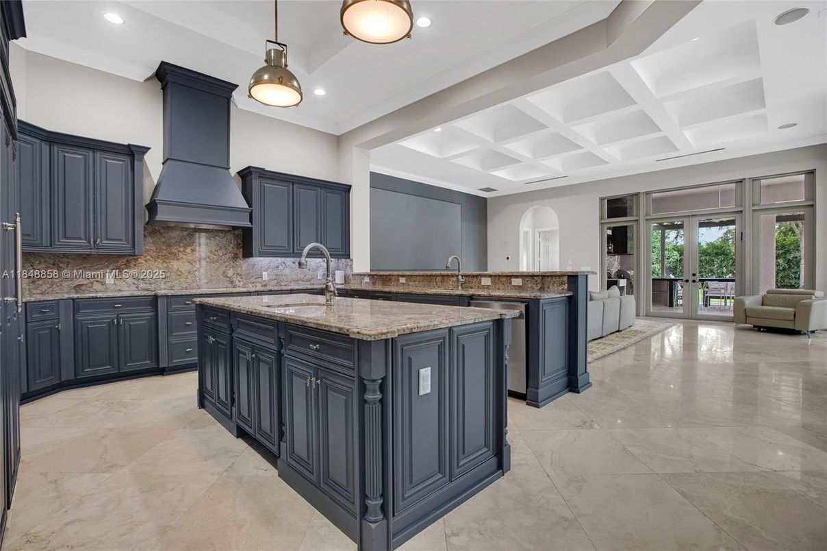 Interior, Kitchen, Pendant Lights, Recessed Lighting