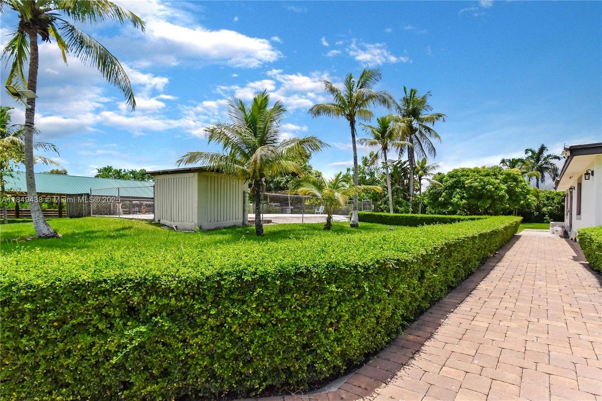 Backyard, Exterior