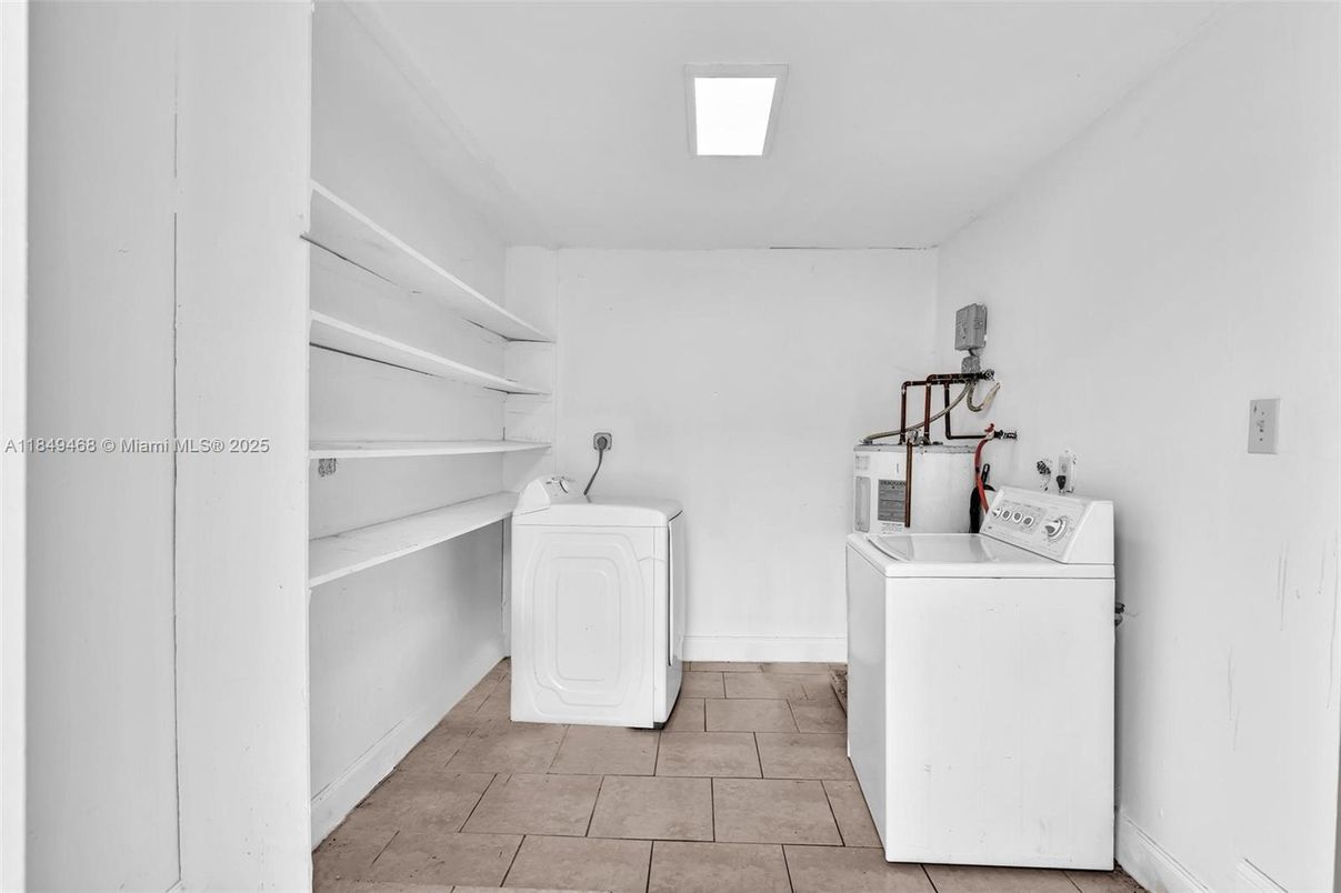 Interior, Washer