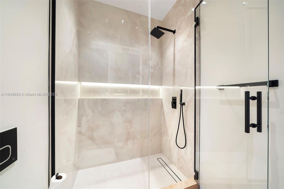 Bathroom, Glass Shower, Interior